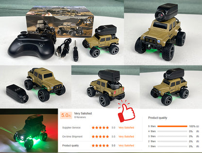 Real photos of the MiniRC FPV camera car