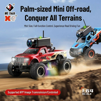 Palm-sized FPV monster pickup conquering all terrains