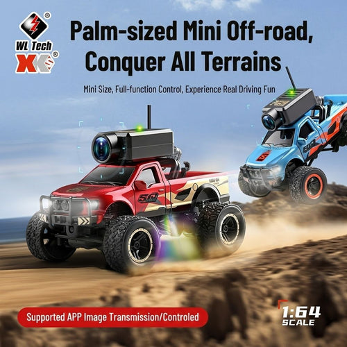 Palm-sized FPV monster pickup conquering all terrains