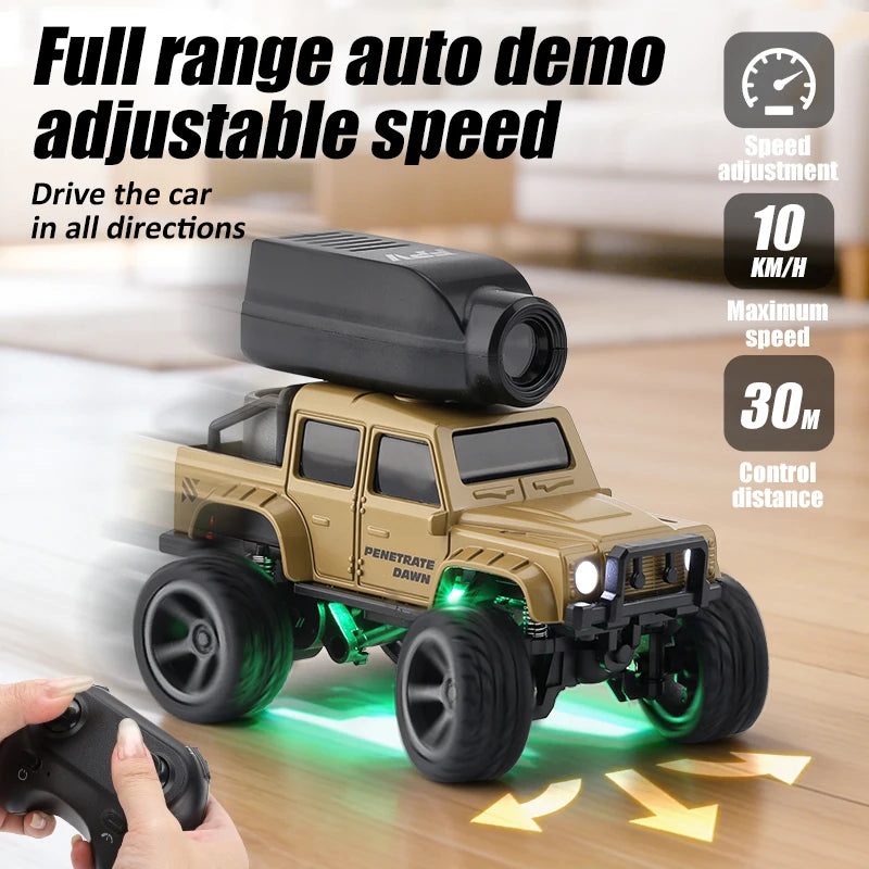 Adjustable speed, drive in all directions